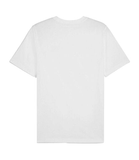 Mens Small Logo Regular T-shirt  White Puma