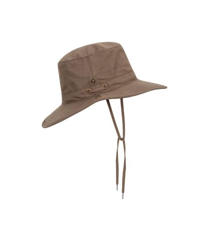 Mountain Warehouse Mens Irwin Water Resistant Travel Hat (Brown) - UTMW584