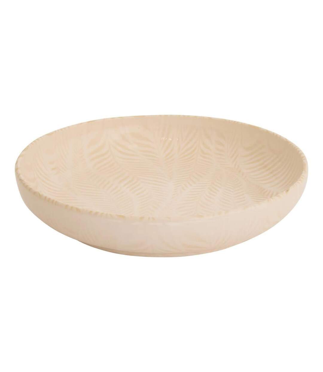 Lot de 6 Assiettes Creuses Gina 22cm Crème-1