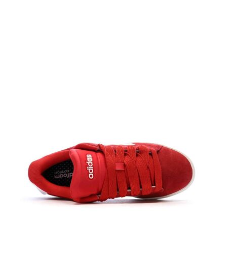 Baskets rouges femme adidas grand court alpha