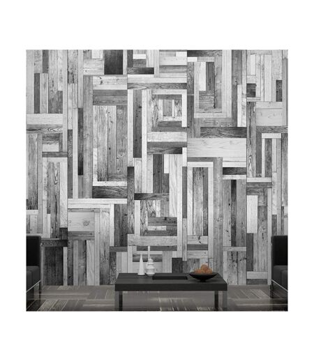 Papier Peint Gray Labyrinth 50x1000cm