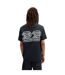 Mens Tsunoda Crew Neck Regular T-shirt Black Hugo-3