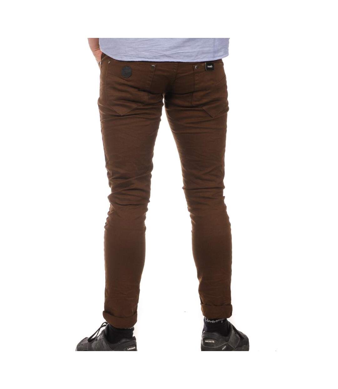 Jean Skinny Marron Foncé Homme Project X Paris 88169928 - 30