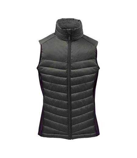 Stormtech Womens/Ladies Montserrat Thermal Vest (Granite/Black) - UTRW9825