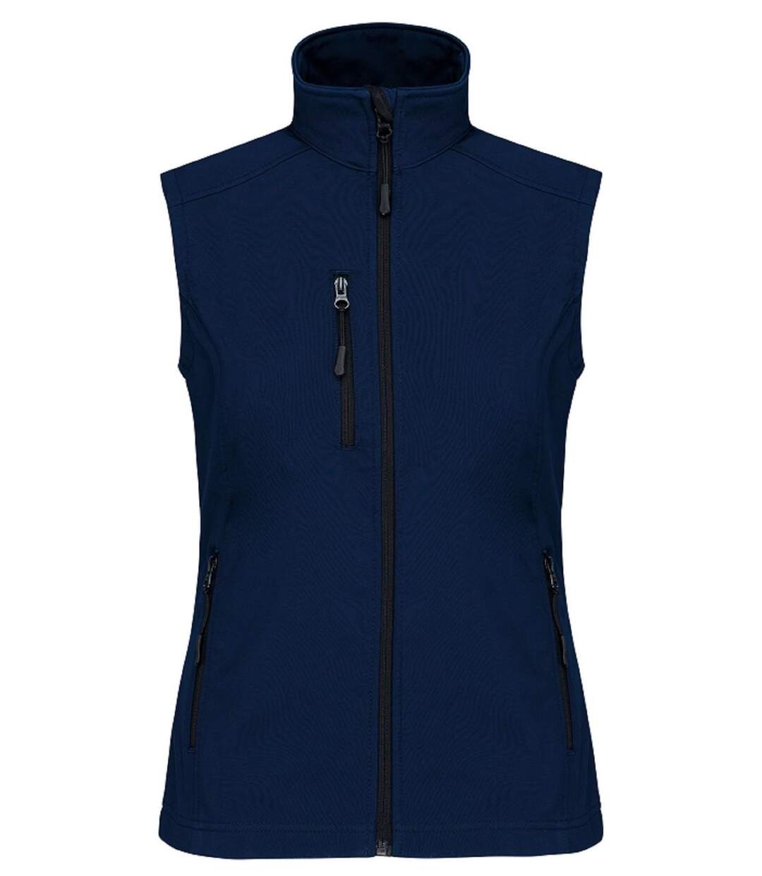 Bodywarmer softshell - gilet sans manches - K404 - bleu marine - Femme