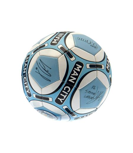 Manchester City FC Signature Football Set (Blue/White) (One Size) - UTTA10331