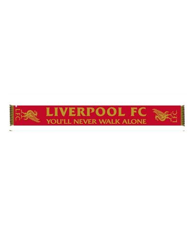Liverpool FC - Écharpe (Rouge / Doré) (Taille unique) - UTSG22011