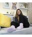 2 Pack Soft Warm Merino Wool Slipper Socks for Ladies-4