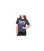 T-shirt Tokyo Femme Bleu Marine Blank Essentials-1