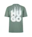 T-shirt Motif/style Logo Flamme Homme Vert Hugo-2