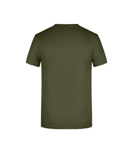 T-shirt Basic Homme Olive James And Nicholson