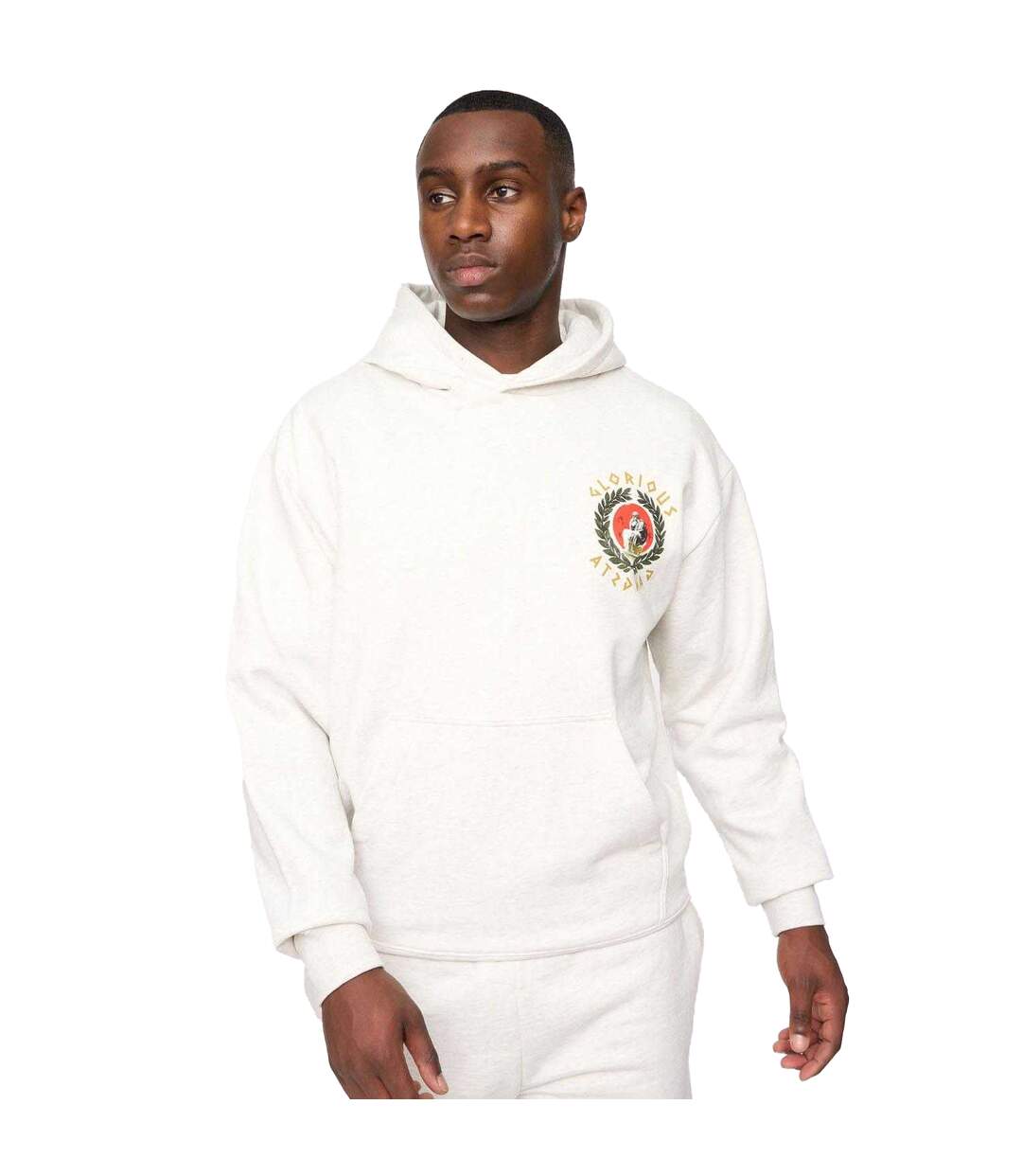 Sweat À Capuche Ceazar Homme Gris Glorious Gangsta-2