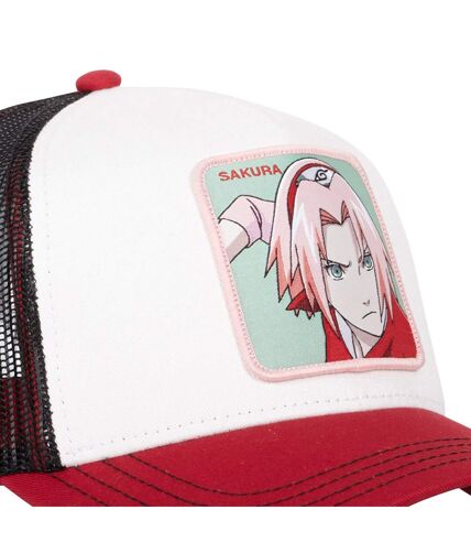 Casquette homme trucker en serge de coton Naruto Shippuden Sakura Capslab