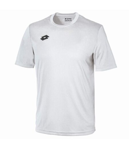 Lotto Junior Unisex Delta Jersey Short Sleeve Shirt (Royal/White)