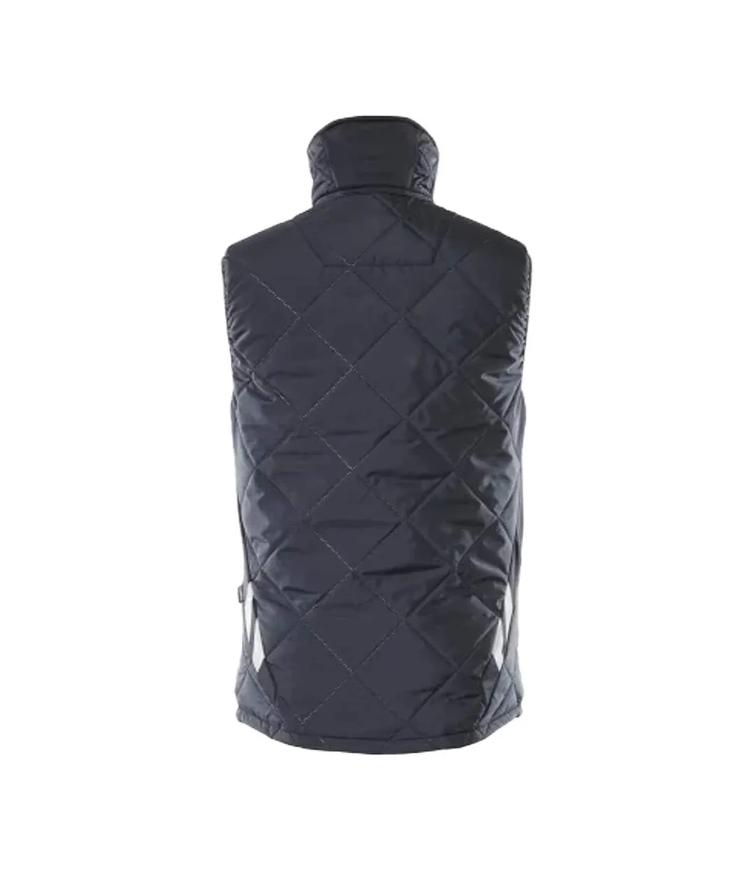 Veste Sans Manches Hiver Motif/style Uni Accelerate Homme Bleu Marine Foncé Mascot-2