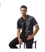 Mens Footpatrol Monogram Game Football Jersey Black Mizuno-1