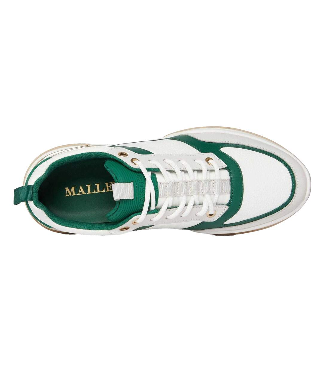 Baskets Radnor Homme Blanc Vert Mallet-3