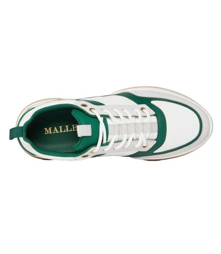 Baskets Radnor Homme Blanc Vert Mallet