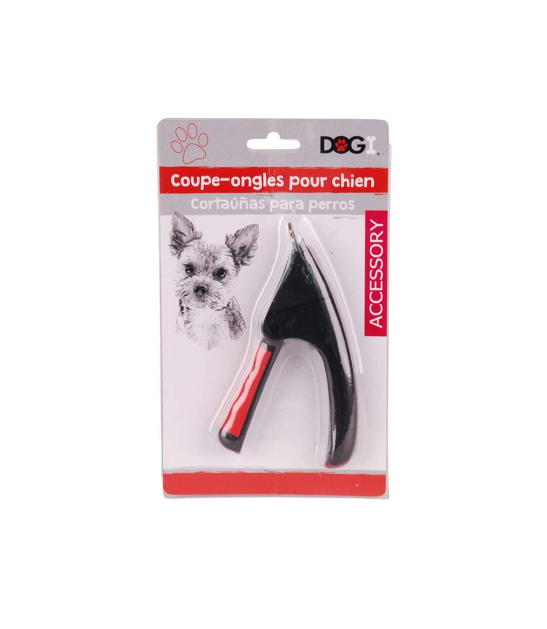 Coupe-ongle pour chien - Noir-2