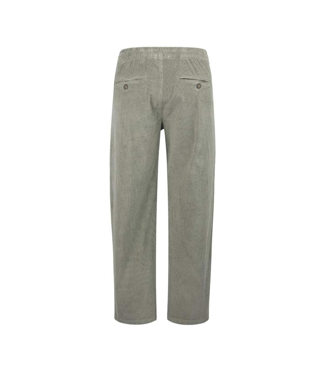 Pantalon en velours vert homme teddy smith pywan 20-2