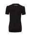 T-shirt Club Tech Femme Noir Head-1