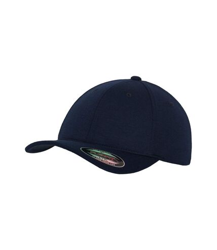 Flexfit Unisex Adult Double Jersey Cap (Navy) - UTPC5913