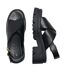 Womens/ladies onldoja 10 sandals black Only-4