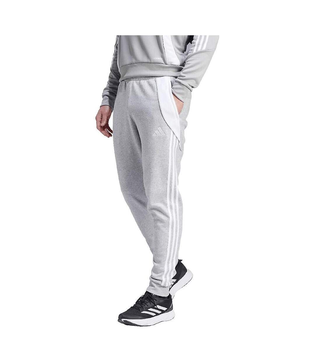 Pantalon De Jogging Trio Homme Gris Adidas-1