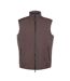 Veste Sans Manches Sans Manches Motif/style Uni Homme Marron Bleu Marine Museum-1