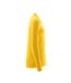 Mens Crossover Long-sleeved Polo Shirt Curry Yellow Mascot-4