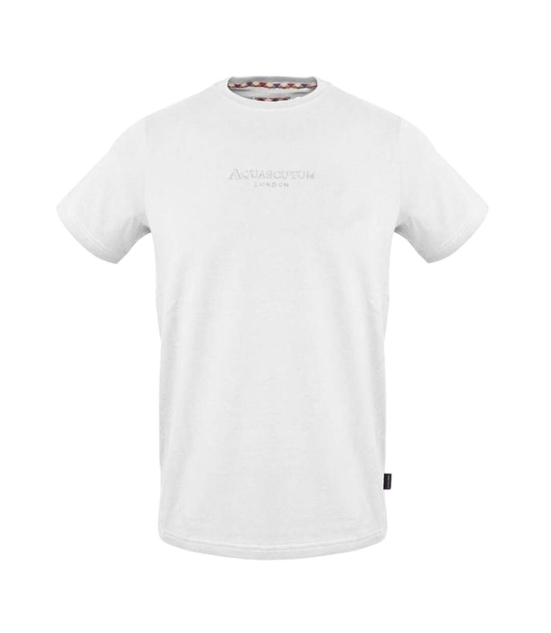T-shirt Motif/style Logo Homme Blanc Aquascutum-1
