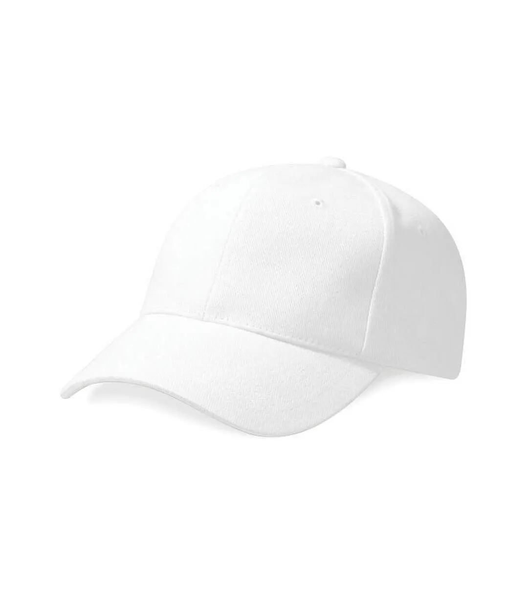Casquette De Baseball Pro-style Adulte Blanc Beechfield-1