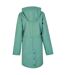 Womens/ladies delara shower resistant jacket dark jade Weird Fish-2