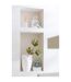 Vase Design en Argile Mirena 43cm Blanc-4