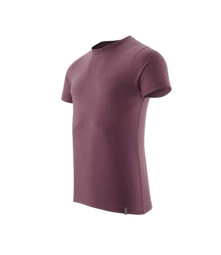 Mens Crossover T-shirt Bordeaux Mascot