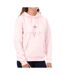 Sweat à capuche rose femme lee cooper octavi - l-1