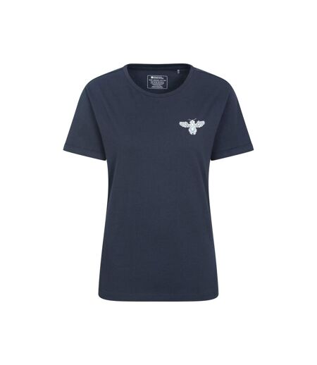T-shirt Femme Bleu Marine Mountain Warehouse