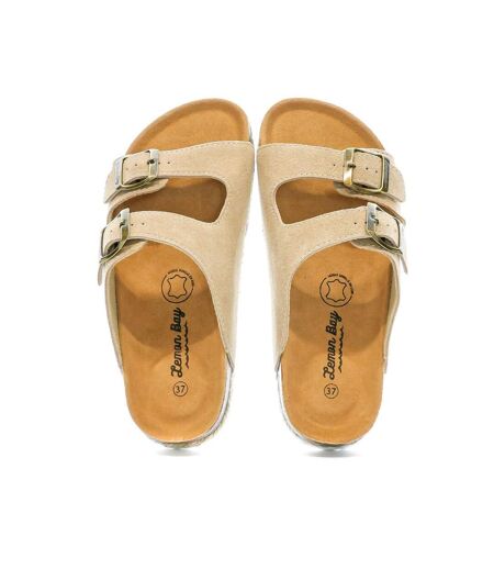 Sandales beiges femme lemon bay suede - 36