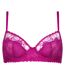 Soutien-gorge emboitant en tulle et dentelle Fais-moi une fleur