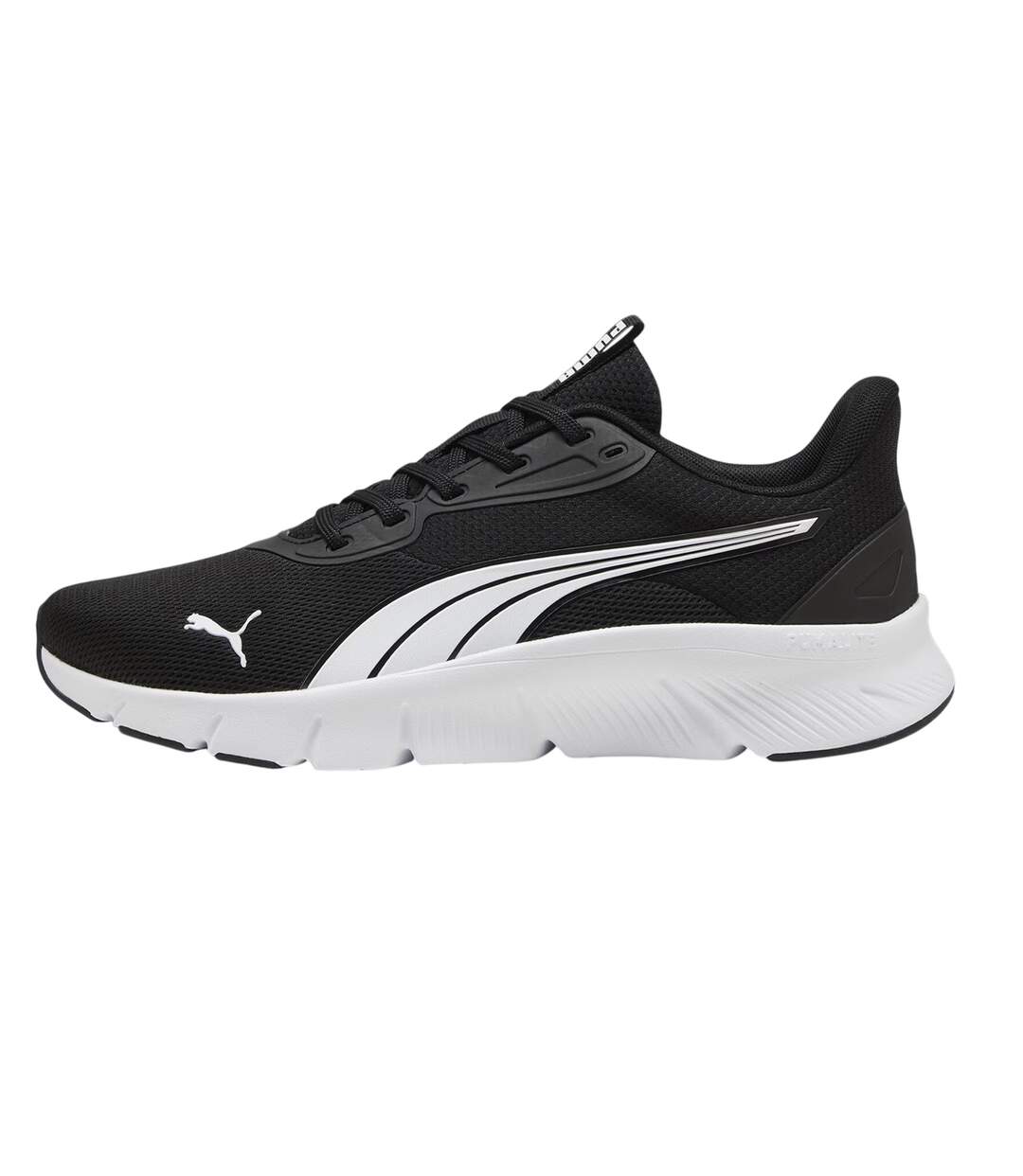 Mens Flexfocus Lite Modern Lightweight Running Trainers Black White Puma-2