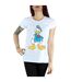 Disney T-shirt en coton Donald Duck en colère - Femmes/Ladies (Blanc) - UTBI31108-3