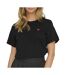 T-shirt noir femme jdy pisa 15298612-1