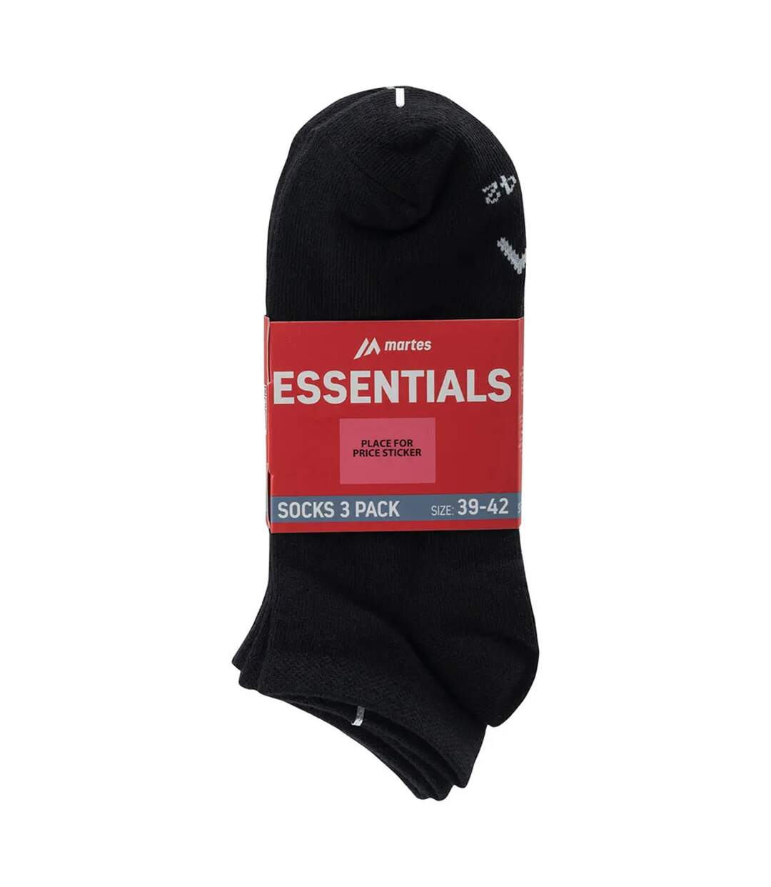 Socquettes Sorento Homme Noir Martes Essential-3