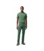 Mens Organic Cotton Slim Chinos Sequoia Green Lacoste-1