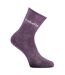 Paire de chaussettes lurex femme à paillettes message soft Rebelle Twinday-1