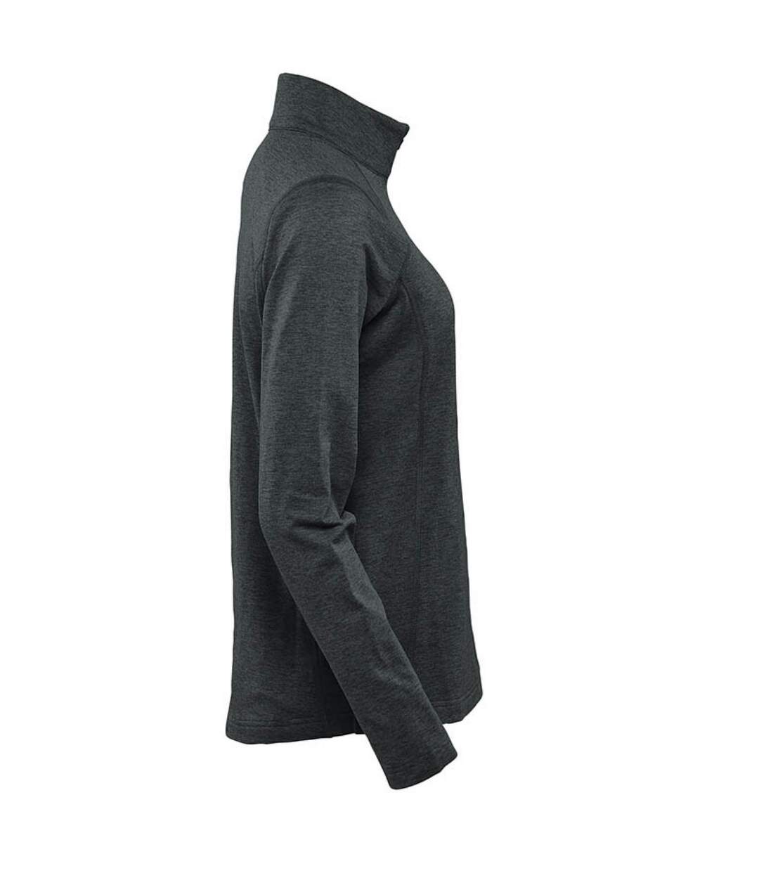 Pull treeline performance femme noir chiné Stormtech