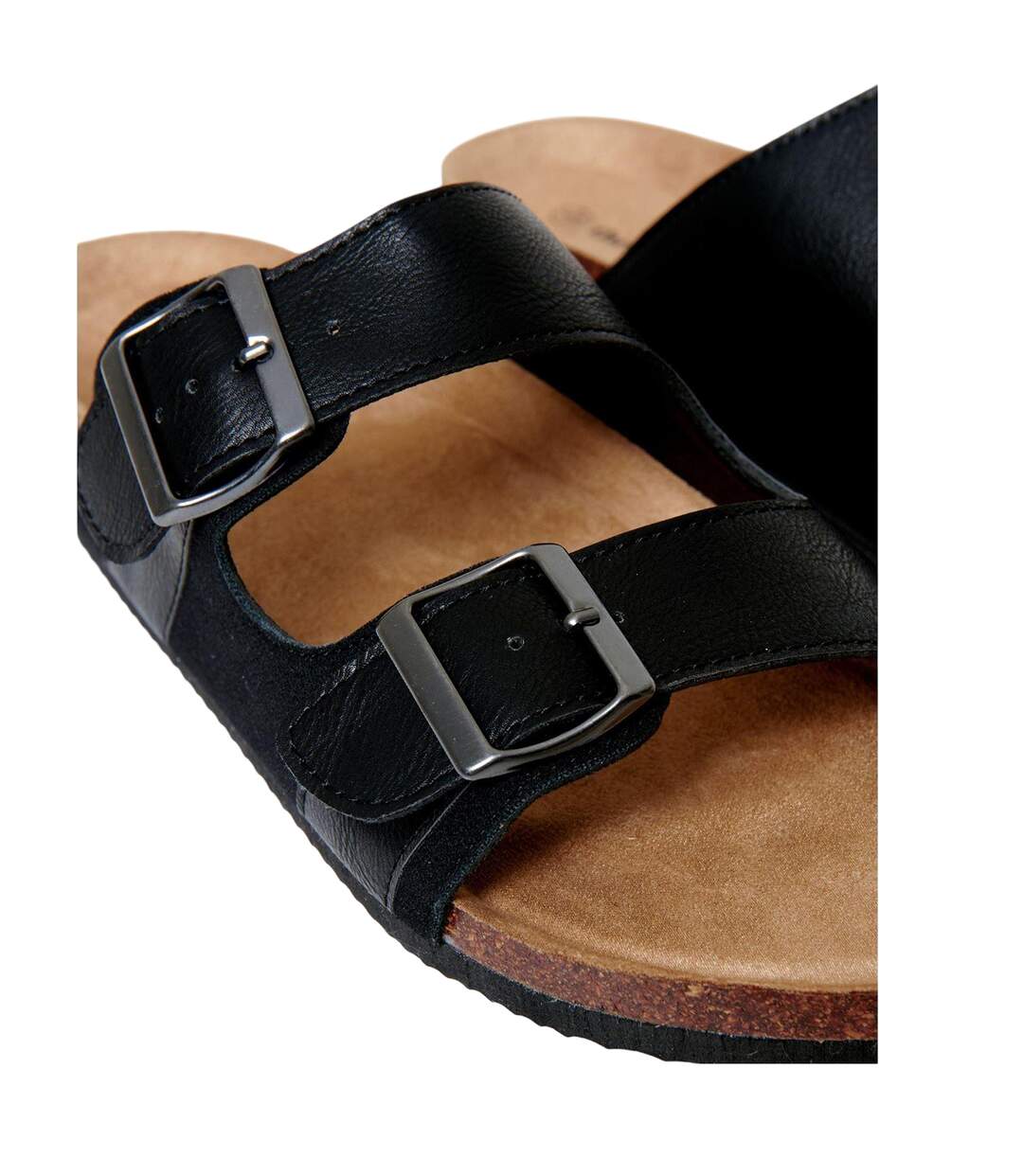Claquettes Atticus Homme Noir Threadbare-4