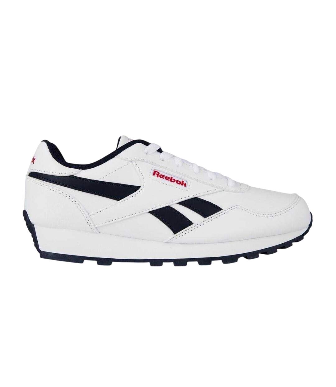 Womens/ladies Royal Rewind Leather Trainers White Reebok-1