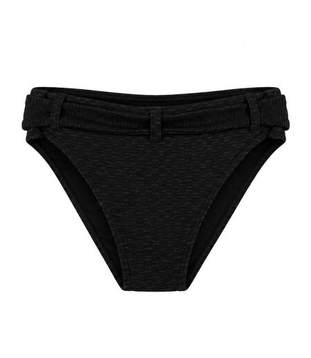 Bas de maillot de bain noir femme grain de sable gretta