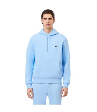 Sweat À Capuche Homme Bleu Clair Lacoste